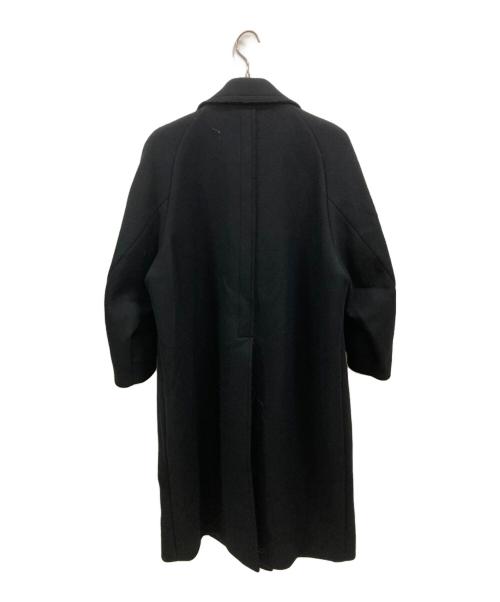 MAISON SPECIAL（メゾンスペシャル）MAISON SPECIAL (メゾンスペシャル) Super140 Melton Over Coat ブラック サイズ:Ｍの古着・服飾アイテム