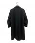 MAISON SPECIAL (メゾンスペシャル) Super140 Melton Over Coat ブラック サイズ:Ｍ：9000円