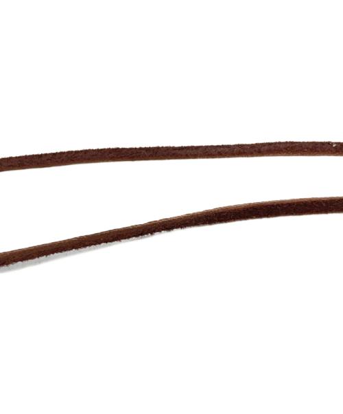 plus alpha（プラスアルファ）plus alpha (プラスアルファ) 宇宙ガラスペンダントネックレス ブルー×ブラウンの古着・服飾アイテム