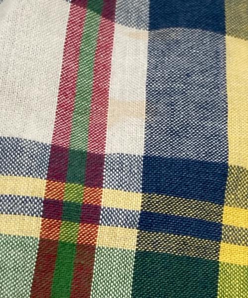 POLO RALPH LAUREN（ポロ・ラルフローレン）POLO RALPH LAUREN (ポロ・ラルフローレン) 半袖チェックBDシャツ ネイビー×グリーン サイズ:XXLの古着・服飾アイテム