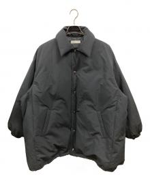 CALUX（キャラクス）の古着「PUFFER COACH JACKET　キャラクス　CA23FWP-DW01」｜ブラック