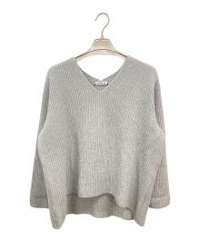 EVERYDAY I LIKE.（エヴリデイ アイ ライク）の古着「Lia V/N sweater」｜グレー