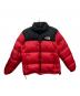 THE NORTH FACE（ザ ノース フェイス）の古着「1996 レトロ ヌプシ ジャケット　ザ ノース フェイス　NF0A3C8D」｜レッド×ブラック