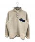 Patagonia（パタゴニア）の古着「ライトウェイト・シンチラ・スナップT・プルオーバー　パタゴニア　」｜アイボリー