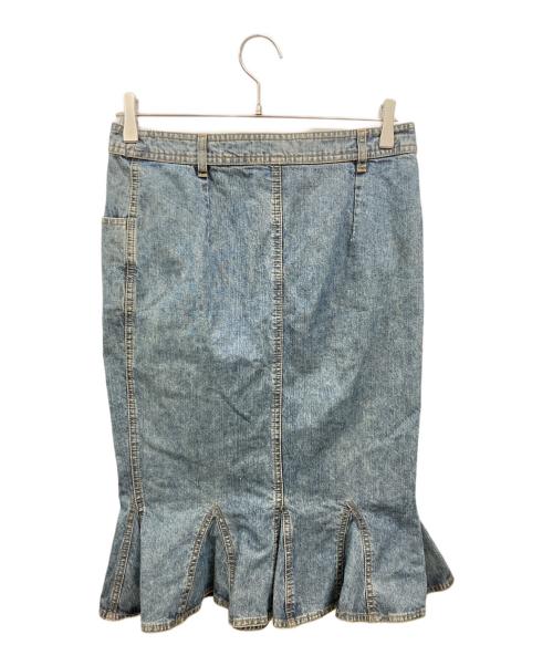 Christian Dior（クリスチャン ディオール）Christian Dior (クリスチャン ディオール) デニムスカート インディゴ サイズ:40の古着・服飾アイテム