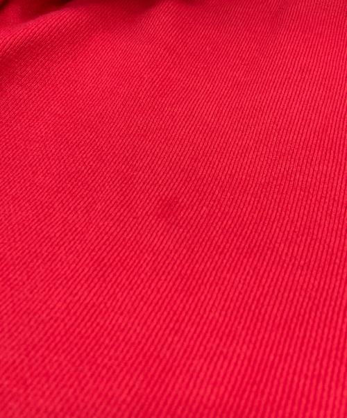 JOHN LAWRENCE SULLIVAN（ジョン ローレンス サリバン）JOHN LAWRENCE SULLIVAN (ジョン ローレンス サリバン) deutsch ZIP PULLOVER　5B006-0517-23　ジョン ローレンス サリバン レッド サイズ:Ｍの古着・服飾アイテム