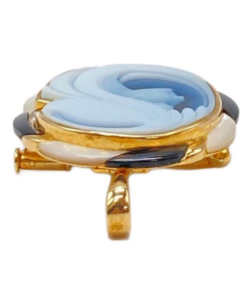 ERWIN PAULY（エルヴィン パウリー）ERWIN PAULY (エルヴィン パウリー) カメオブローチの古着・服飾アイテム