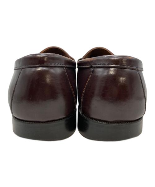 G.H.BASS（ジーエイチバス）G.H.BASS (ジーエイチバス) タッセルローファー　ジーエイチバス　026J3497 ワインレッド サイズ:8の古着・服飾アイテム