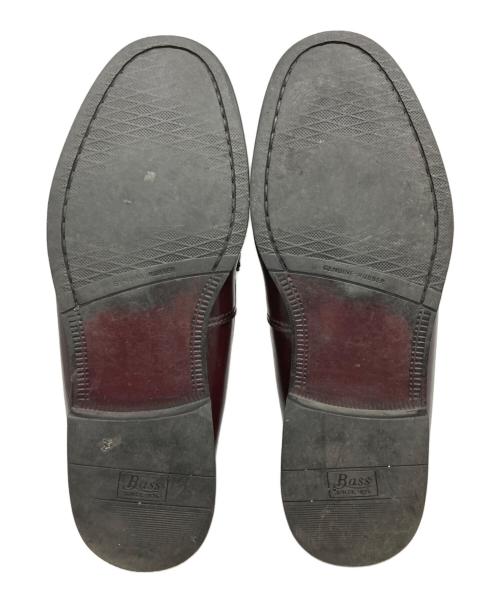 G.H.BASS（ジーエイチバス）G.H.BASS (ジーエイチバス) タッセルローファー　ジーエイチバス　026J3497 ワインレッド サイズ:8の古着・服飾アイテム