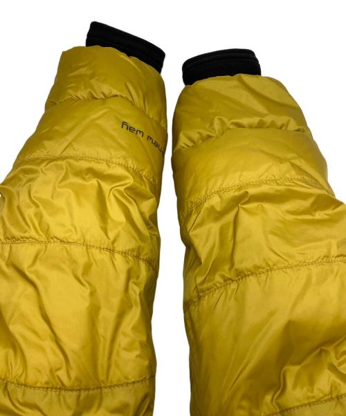 MONTURA（モンチュラ）MONTURA (モンチュラ) SUMMIT DUVET ダウンジャケット　モンチュラ　00187202 イエロー×ブラック サイズ:Ｍの古着・服飾アイテム