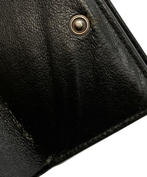 BALENCIAGA（バレンシアガ）BALENCIAGA (バレンシアガ) BBロゴ三つ折り財布　バレンシアガ　594312 ブラックの古着・服飾アイテム