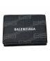 BALENCIAGA（バレンシアガ）の古着「BBロゴ三つ折り財布　バレンシアガ　594312」｜ブラック