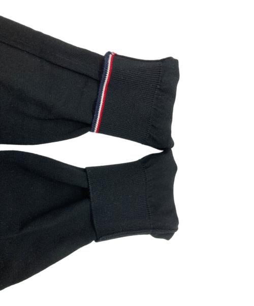 MONCLER（モンクレール）MONCLER (モンクレール) SCOLLOニット ブラック サイズ:Ｌの古着・服飾アイテム