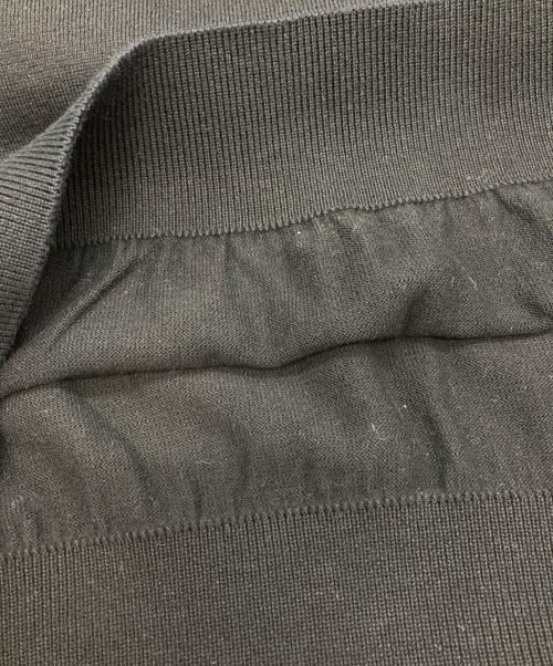 MONCLER（モンクレール）MONCLER (モンクレール) SCOLLOニット ブラック サイズ:Ｌの古着・服飾アイテム