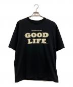 Carhartt WIPカーハート ワーク イン プログレス）の古着「プリントTシャツ」｜ブラック