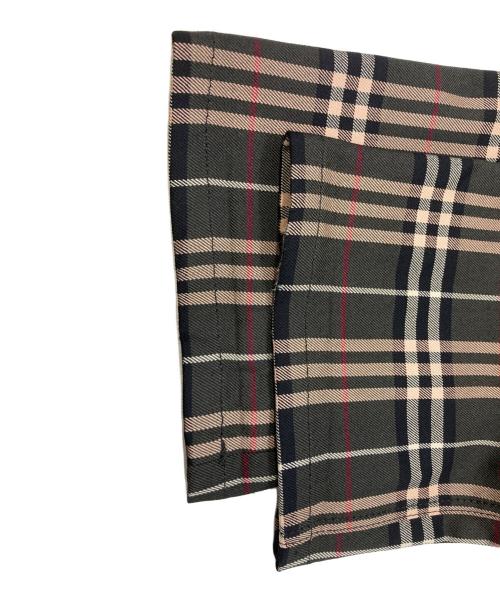 BURBERRY BLUE LABEL（バーバリーロンドンブルーレーベル）BURBERRY BLUE LABEL (バーバリーロンドンブルーレーベル) ノヴァチェックパンツ ブラウン サイズ:Ｍの古着・服飾アイテム