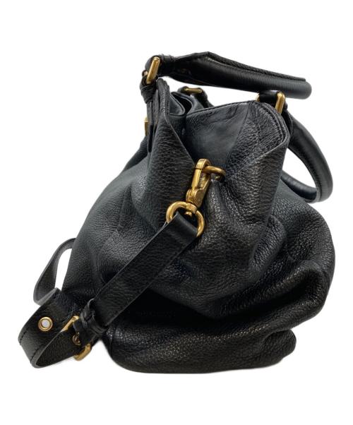 MARC JACOBS（マークジェイコブス）MARC JACOBS (マークジェイコブズ) 2WAYバッグ ブラックの古着・服飾アイテム