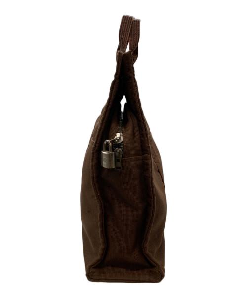 HERMES（エルメス）HERMES (エルメス) エールラインMMトートバッグ オレンジの古着・服飾アイテム