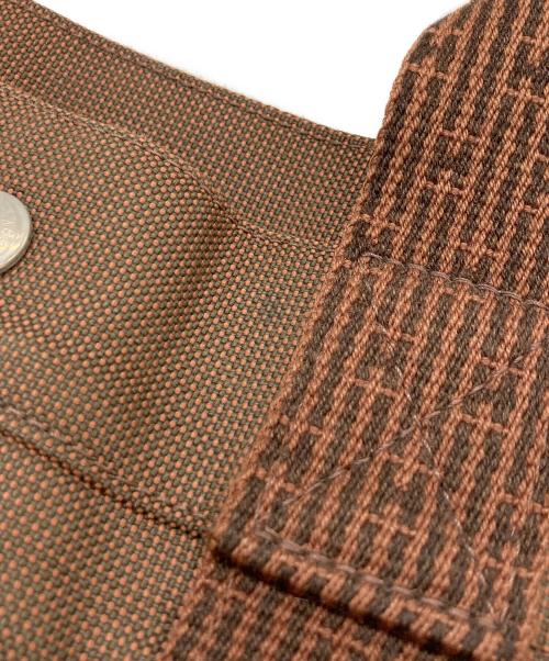 HERMES（エルメス）HERMES (エルメス) エールラインMMトートバッグ オレンジの古着・服飾アイテム