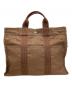HERMES（エルメス）の古着「エールラインMMトートバッグ」｜オレンジ