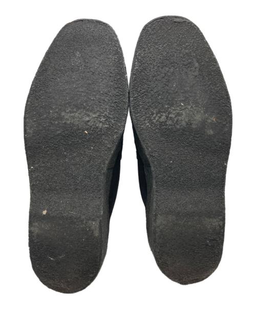 SANDERS（サンダース）SANDERS (サンダース) URBAN RESEARCH DOORS (アーバンリサーチドアーズ) Mudguard Butt Seam Loafer ブラック サイズ:8の古着・服飾アイテム