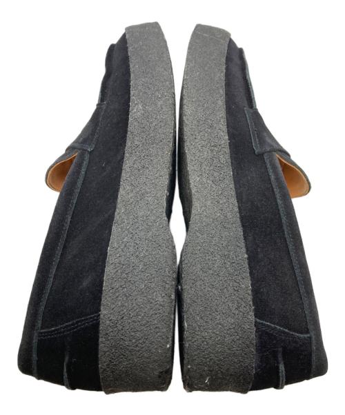 SANDERS（サンダース）SANDERS (サンダース) URBAN RESEARCH DOORS (アーバンリサーチドアーズ) Mudguard Butt Seam Loafer ブラック サイズ:8の古着・服飾アイテム
