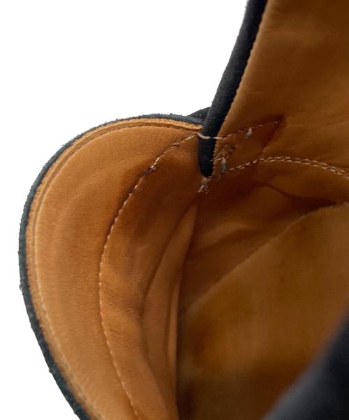 SANDERS（サンダース）SANDERS (サンダース) URBAN RESEARCH DOORS (アーバンリサーチドアーズ) Mudguard Butt Seam Loafer ブラック サイズ:8の古着・服飾アイテム