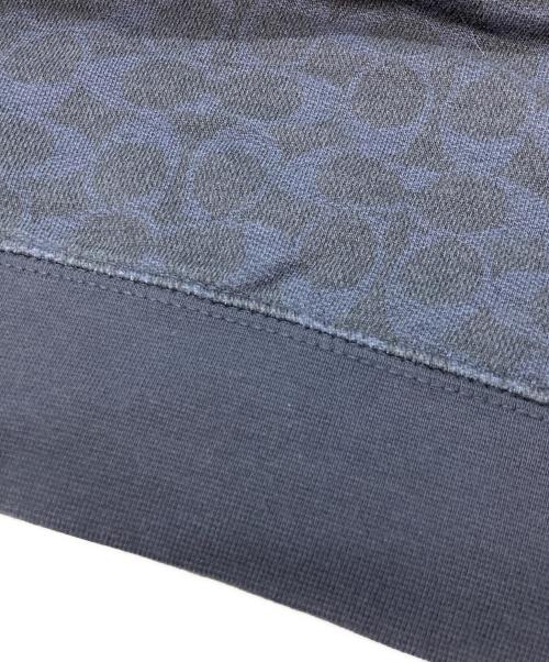 COACH（コーチ）COACH (コーチ) レキシーシグネチャーフーディー　C4620 ネイビー サイズ:Sの古着・服飾アイテム
