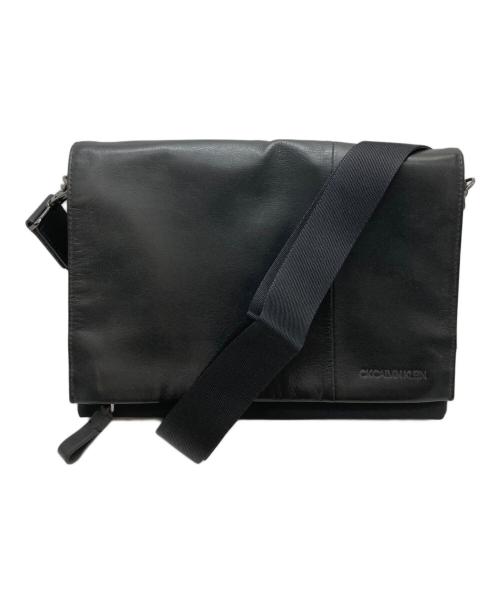 ck Calvin Klein（シーケーカルバンクライン）ck Calvin Klein (シーケーカルバンクライン) ショルダーバッグ ブラックの古着・服飾アイテム