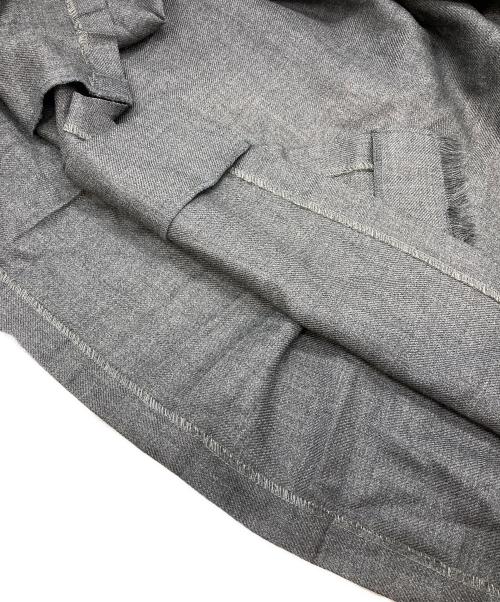 O'NEIL OF DUBLIN（オニールオブダブリン）O'NEIL OF DUBLIN (オニールオブダブリン) ウールラップスカート　オニールオブダブリン グレー サイズ:36の古着・服飾アイテム