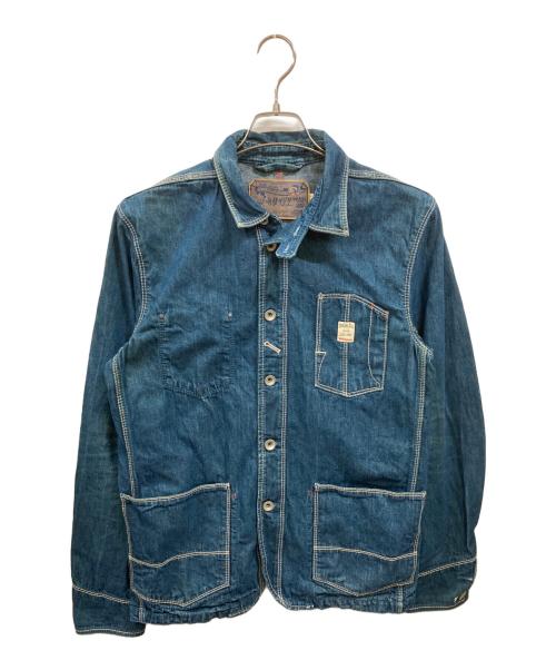 DIESEL（ディーゼル）DIESEL (ディーゼル) エンジニアカバーオール インディゴ サイズ:Ｍの古着・服飾アイテム