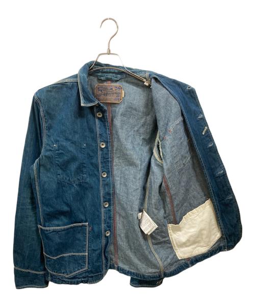 DIESEL（ディーゼル）DIESEL (ディーゼル) エンジニアカバーオール インディゴ サイズ:Ｍの古着・服飾アイテム