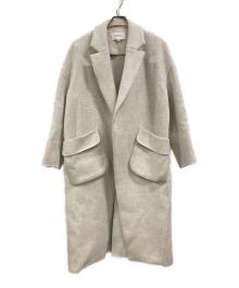 ENFOLD（エンフォルド）の古着「WOダブルフェイス 立体ポケットコート　300CA330-1650」｜ベージュ