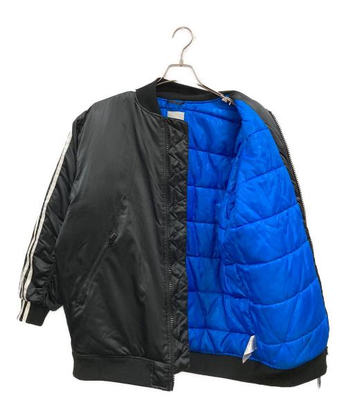 adidas（アディダス）adidas (アディダス) LONG BOMBER JACKET　ED7600 ブラック サイズ:Sの古着・服飾アイテム