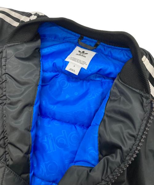 adidas（アディダス）adidas (アディダス) LONG BOMBER JACKET　ED7600 ブラック サイズ:Sの古着・服飾アイテム