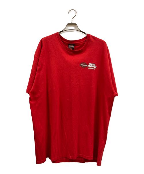 HARLEY-DAVIDSON（ハーレーダビッドソン）HARLEY-DAVIDSON (ハーレーダビッドソン) Tシャツ レッド サイズ:表記無しの古着・服飾アイテム
