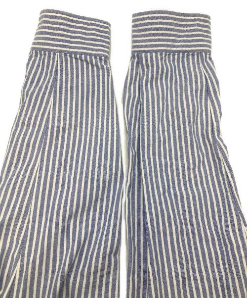 POLO RALPH LAUREN（ポロ・ラルフローレン）POLO RALPH LAUREN (ポロ・ラルフローレン) ストライプシャツ ブルー×ホワイト サイズ:XSの古着・服飾アイテム