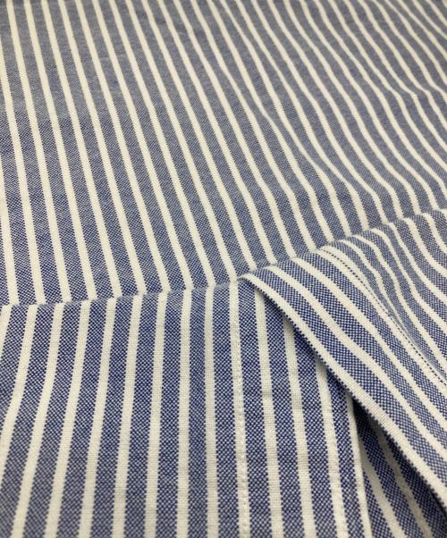 POLO RALPH LAUREN（ポロ・ラルフローレン）POLO RALPH LAUREN (ポロ・ラルフローレン) ストライプシャツ ブルー×ホワイト サイズ:XSの古着・服飾アイテム