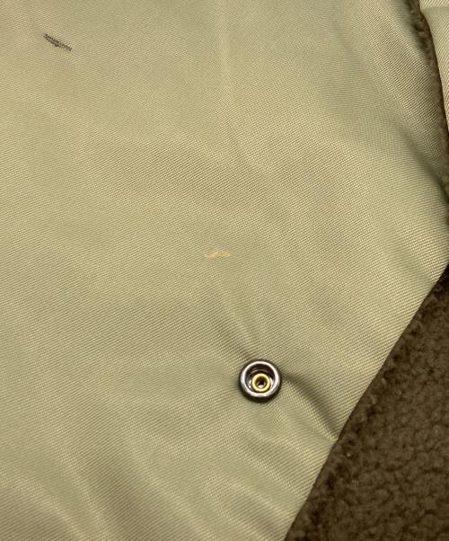 FINAL HOME（ファイナルホーム）FINAL HOME (ファイナルホーム) ボア付きナイロンベスト グリーン サイズ:02の古着・服飾アイテム