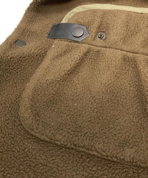 FINAL HOME（ファイナルホーム）FINAL HOME (ファイナルホーム) ボア付きナイロンベスト グリーン サイズ:02の古着・服飾アイテム