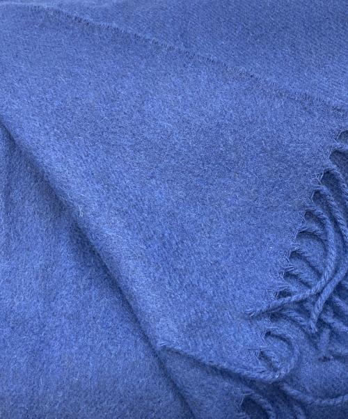 JOHNSTONS OF ELGIN（ジョンストンズオブエルガン）JOHNSTONS OF ELGIN (ジョンストンズオブエルガン) カシミヤマフラー ネイビーの古着・服飾アイテム