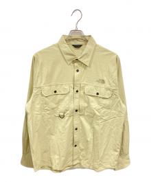 THE NORTH FACE（ザ ノース フェイス）の古着「ファイヤーフライキャノピーシャツ」｜イエロー