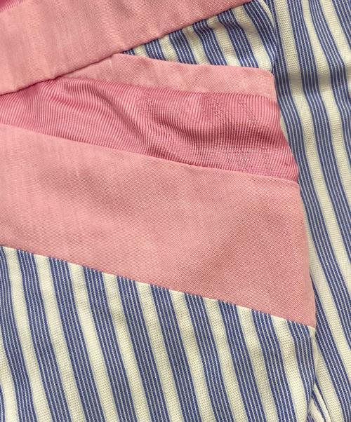 COMME des GARCONS SHIRT（コムデギャルソンシャツ）COMME des GARCONS SHIRT (コムデギャルソンシャツ) ストライプシャツ ブルー サイズ:Sの古着・服飾アイテム