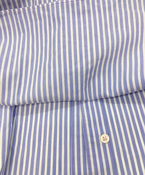 COMME des GARCONS SHIRT（コムデギャルソンシャツ）COMME des GARCONS SHIRT (コムデギャルソンシャツ) ストライプシャツ ブルー サイズ:Sの古着・服飾アイテム