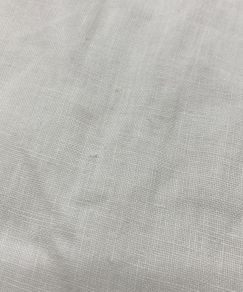 STONE ISLAND（ストーンアイランド）STONE ISLAND (ストーンアイランド) リネンシャツ ホワイト サイズ:Lの古着・服飾アイテム
