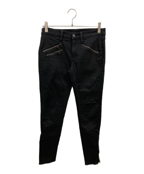 POLO RALPH LAUREN（ポロ・ラルフローレン）POLO RALPH LAUREN (ポロ・ラルフローレン) バイカーパンツ ブラック サイズ:28の古着・服飾アイテム