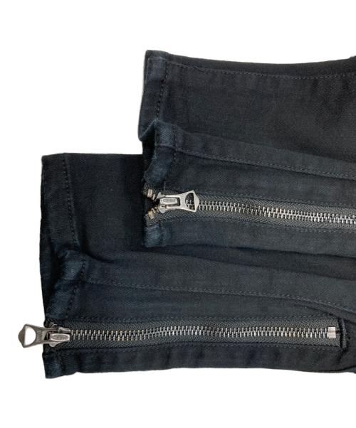 POLO RALPH LAUREN（ポロ・ラルフローレン）POLO RALPH LAUREN (ポロ・ラルフローレン) バイカーパンツ ブラック サイズ:28の古着・服飾アイテム