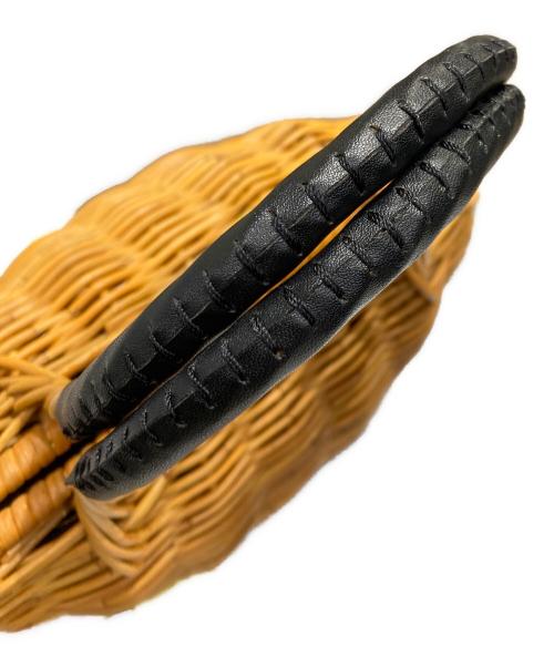 plein de bonnes choses（ピュアルセシン）plein de bonnes choses (ピュアルセシン) カゴバッグ ベージュの古着・服飾アイテム