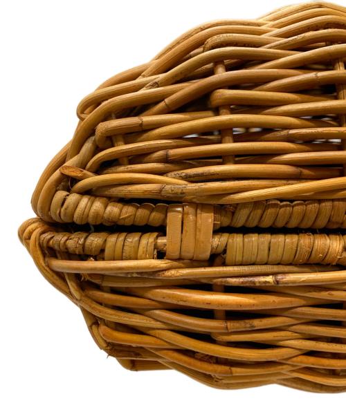 plein de bonnes choses（ピュアルセシン）plein de bonnes choses (ピュアルセシン) カゴバッグ ベージュの古着・服飾アイテム