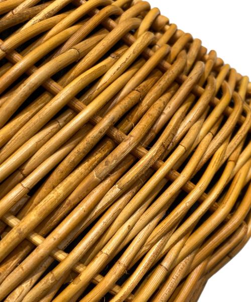 plein de bonnes choses（ピュアルセシン）plein de bonnes choses (ピュアルセシン) カゴバッグ ベージュの古着・服飾アイテム